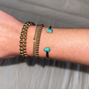 Kendra Scott gold cuff bracelet